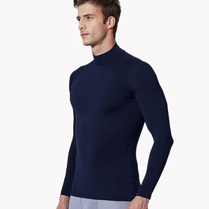 Men's Customized <b>Compression</b> <b>Shirts</b> for Long Sleeve Quick Dry Sportswear Wholesale Cheap Price <b>Compression</b> <b>Shirts</b> - Product Image 5