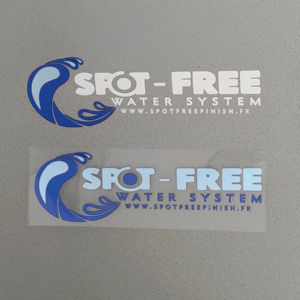 Pegatina de transferencia personalizada, adhesivo fuerte, etiqueta impermeable para exteriores, sin fondo, etiqueta de logotipo duradera para equipo de parabrisas de ventanas - Product Image 3