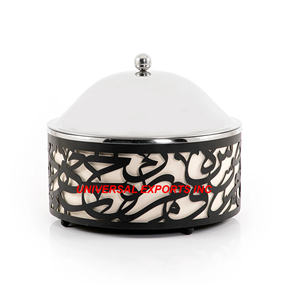 Vente en gros et fournisseur de marmite en métal Casserole design à double paroi pour garder les aliments au chaud Nouvelle arrivée vaisselle marmite - Product Image 4