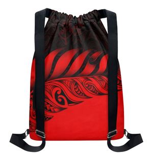 Mochila de PVC de alta calidad, totalmente impresa, personalizada, Hawaii Life Maidenhair Tree Fabric, precio bajo, MOQ bajo, varios tamaños para imprimir - Product Image 3