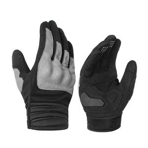 Gants de moto unisexes à doigts entiers, compatibles avec les écrans tactiles, pour la conduite, la course sur route, le cyclisme, protection, gants de moto - Product Image 5