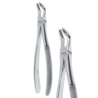 Vente en gros de pinces d'extraction dentaire en acier inoxydable No.79A finition miroir Instruments chirurgicaux à motif anglais personnalisables OEM