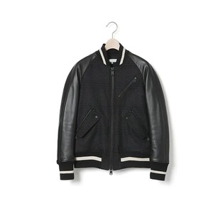 Veste vintage d'extérieur blanche pour hommes broderie unie personnalisée 100% veste universitaire Lettermen d'hiver en laine - Product Image 4