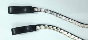 Chaîne de cuir vide de 8 mm et 10 mm pour bride, boucle à bouton-pression à changement rapide, accessoires équestres pour la fabrication de cristaux, base de bride pour cheval - Product Image 4