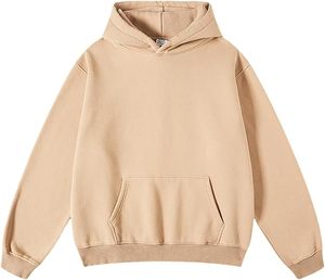 Sweat à capuche en coton à la mode pour hommes avec capuche et pull en tissu polaire pour hommes usage quotidien - Product Image 3
