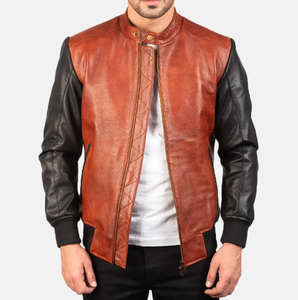 Venta caliente Chaquetas de cuero para hombres Ropa de calle cómoda de alta calidad para el invierno Personalizable y nueva condición - Product Image 1