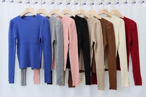 Cárdigan de Punto a Rayas Personalizado de Marca de Moda, Unisex, de Invierno, con Cierre, Manga Corta/Larga, Bordado Cuadrado - Product Image 3