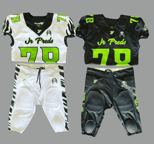 Uniforme de football américain réversible sur mesure, impression par sublimation de haute qualité, fournisseur d'uniformes de football américain - Product Image 1