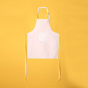 Meilleure couleur blanche prix de gros Tablier de cuisine Nouvelle arrivée Tablier de cuisine en coton et polyester - Product Image 1