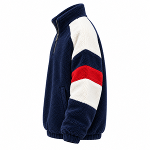 Chaqueta Polar Sherpa Extra Grande Premium para Hombre con Tela Suave y Cálida, Corte Relajado y Comodidad Acogedora para Uso Casual y al Aire Libre en Invierno - Product Image 3