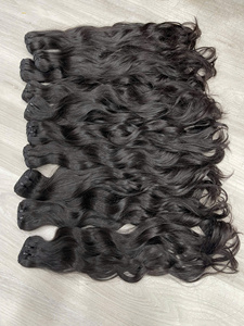 Extensiones de cabello crudo vietnamita de la mejor oferta 2025, cutícula alineada, sin cobertizo, sin enredos, mechones de cabello ondulado Natural, envío directo - Product Image 5