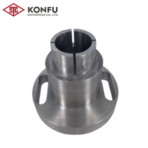 KONFU Steel Collet Sleeves / Lock Collar CNC Processed <b>Sand</b> <b>Blasted</b> Customized Model for Industrial Screw Machine Parts - Product Image 4