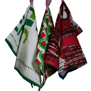 Ensemble de torchons en coton biologique 100% jetables, séchage rapide, écologiques, hypoallergéniques, couleur unie, imprimés, pour la cuisine - Product Image 6