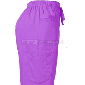 Uniformes Médicos de Verano para Enfermeras, Personalizables, Elásticos en 4 Direcciones, Traje de Dos Piezas para Mujer - Product Image 3