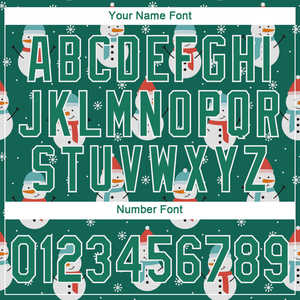 Maillot de baseball de Noël personnalisé pour les équipes scolaires et de club - Product Image 5