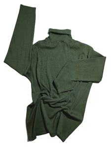 Camiseta de manga larga para hombre, camisa de cuello alto sin estampado, color liso, temporada Invierno, 1/1 - Product Image 5