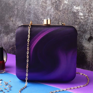 Bolsos de mano de lujo con bordado floral de perlas para mujer, para bodas, fiestas, eventos nocturnos, estilo indio, impermeables, de microfibra, al por mayor - Product Image 1