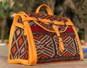 กระเป๋าเดินทาง kilim โมร็อกโกสำหรับผู้หญิงกระเป๋าเดินทางสำหรับผู้หญิง - Product Image 1