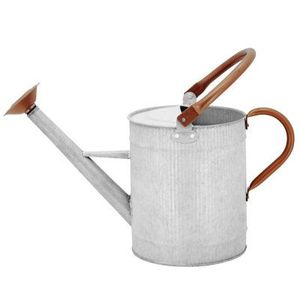 Antique Design Galvanized Metal <b>Water</b> <b>Can</b> Artistically Crafted with Curved Handle and Spout for Plant Watering - Product Image 5