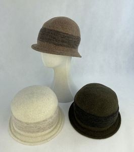 Sombreros de Pescador de Lana Personalizados a la Moda, Sombreros de Pescador de Lana para Mujer, Diseño de Pintor, Sombreros de Lana Tejidos - Product Image 3
