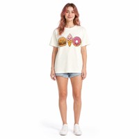 T-shirt tricoté respirant à imprimé alimentaire amusant personnalisé, tee-shirt graphique mignon en coton pour hommes et femmes, streetwear décontracté, nouveauté 2026, usine OEM ODM