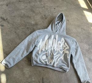 2024 Latest Model Oversized Printed <b>Hoodie</b> Y2K <b>Gothic</b> Punk Harajuku Street Zipper <b>Hoodie</b> Fashion Neutral Printed Casual <b>Hoodie</b> - Product Image 5