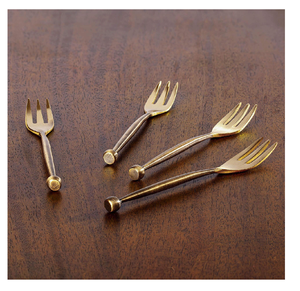 Fourchette Cuillère en laiton Design étonnant Mariage éco-durable Fournisseur en gros Quantités en vrac Fourchette en laiton - Product Image 4