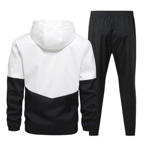 Conjunto Deportivo Personalizado con Logotipo OEM, Chándal de Dos Piezas con Pantalones y Chaqueta con Cremallera Completa para Hombre - Product Image 3