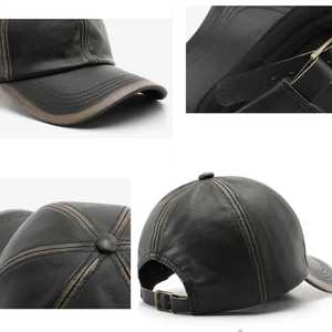 Gorra Snapback de cuero PU bordada en 3D ajustable con cierre de hebilla de metal estilo Punk y Hip Hop sombrero Unisex para adultos al aire libre - Product Image 6