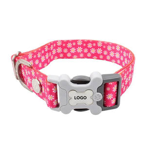 Collier de chien élégant imprimé par transfert de chaleur personnalisé en gros de la meilleure qualité Amz - Product Image 1