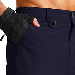 Dernière marque à la mode rayé Plaid Pocket Cargo pantalons pour hommes Heavy-duty Pocket Work Designer Cargo pantalons pour hommes décontracté tricoté - Product Image 2