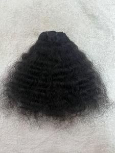Extensions de cheveux naturels indiens Remy de luxe en gros, bruts, à trame unique, non traités, cuticules alignées, rebondissants, 100g - Product Image 5