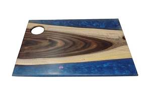 Tabla de cortar de madera de resina de suministro directo de fábrica para cortar o cortar en cubitos y servir elegante disponible a precio de exportación - Product Image 2