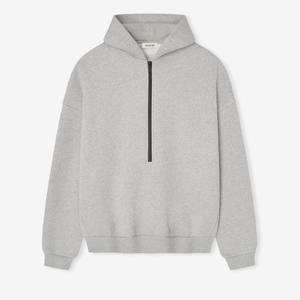 2025 personnalisé hommes surdimensionné pull à capuche deux pièces pantalons de survêtement ensemble Premium 100% coton lourd 380g polaire de haute qualité - Product Image 4