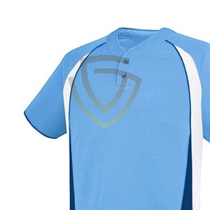 Ensembles d'uniformes de baseball et de softball pour hommes adultes, respirants, à séchage rapide, col en V, sur mesure, 100 % polyester, directement de l'usine - Product Image 4