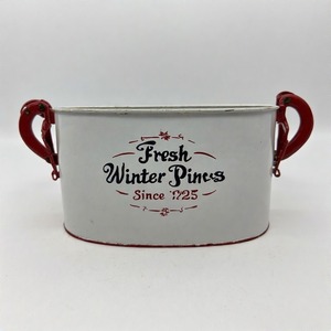 ต้นถัง Noel ทำจากโลหะทนทานสำหรับใช้ในวันหยุดมีพื้นที่สำหรับต้นสนและต้นคริสต์มาส - Product Image 3