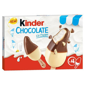 Boîte de crème glacée blanche Kinderr Bueno crémeuse à faible taux Dessert glacé de luxe - Product Image 1