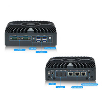 Potente Mini PC Core I5 1235U de 12ª generación con 3 x i225 -V 2,5G Lan 3 x HD DDR5 Ram M.2 Nvme SSD Micro ordenador con ranura para tarjeta Sim