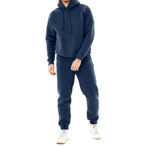 Survêtements respirants les plus vendus Pullover unisexe avec logo personnalisé vierge Survêtement Boxy Fit de jogging pour homme aux meilleurs prix - Product Image 1