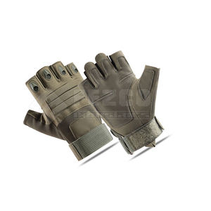 Transpirable Ultimate Personalizable Medio dedo Guantes de cuero Heavy Duty Levantamiento de pesas Fitness Gear Gimnasio Deportes Guantes de gimnasio duraderos - Product Image 4