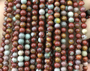 Stone Beads Noreena jasper Beads Strand Stone Jewelry Loose Smooth Gemstone <b>Healing</b> <b>Necklace</b> Natural <b>Crystal</b> Wholesaler - Product Image 2