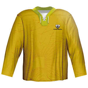 Meilleure vente uniforme de hockey sur glace unisexe ensemble en vrac doux au toucher au prix d'usine avec conception personnalisée et impression du nom de l'équipe OEM - Product Image 2