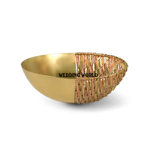 Cuenco de chocolate martillado negro y dorado, cuenco dulce decorativo de forma redonda, cuenco de chocolate de nuevo diseño de última tendencia - Product Image 4