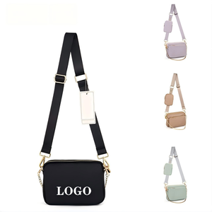 Sacs à bandoulière en <span class=keywords><strong>cuir</strong></span> de luxe personnalisés BSCI pour femmes, sacs à main décontractés de style simple - Product Image 1