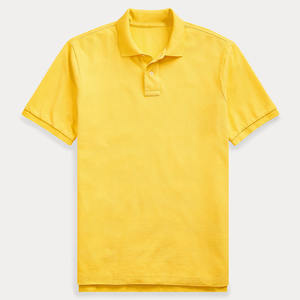 Polo de golf en blanco de alta calidad al por mayor, camiseta personalizada con logotipo bordado, polos de hombre personalizados de negocios de algodón liso - Product Image 2