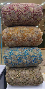 Tissu de rayonne 100% écologique style à pois tissé rentable vêtements pour filles et décoration intérieure robes et jupes à usage uni - Product Image 2