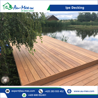 Terrasse en bois IPE moderne 21x145mm avec belle surface lisse pour terrasses extérieures