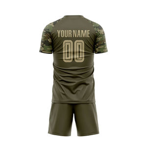 Último diseño personalizado sublimado transpirable uniforme de fútbol liso 2025 nueva llegada OEM servicios Slim Fit uniformes de fútbol - Product Image 3
