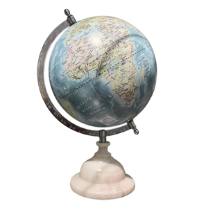 Globo celestial de latón náutico, globo de Metal Armillary World para decoración del hogar de oficina, disponible a precio de fábrica - Product Image 3