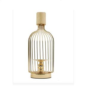 Bougeoir votif lot de 3 pour décor d'hôtel à la maison bougeoir décor de Table équipement d'éclairage support en métal plaqué cuivre - Product Image 4